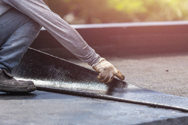 Professional Waterproofing technician working in Morrow, GA